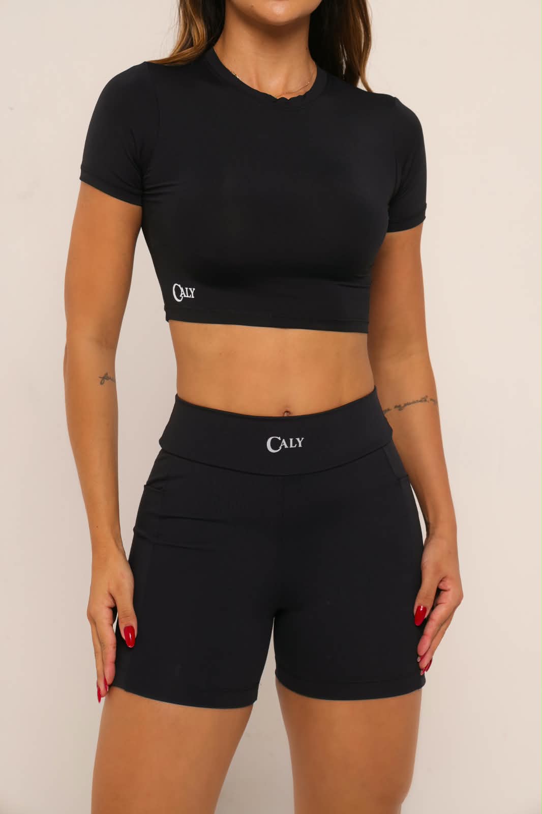 Cropped Slim Long
